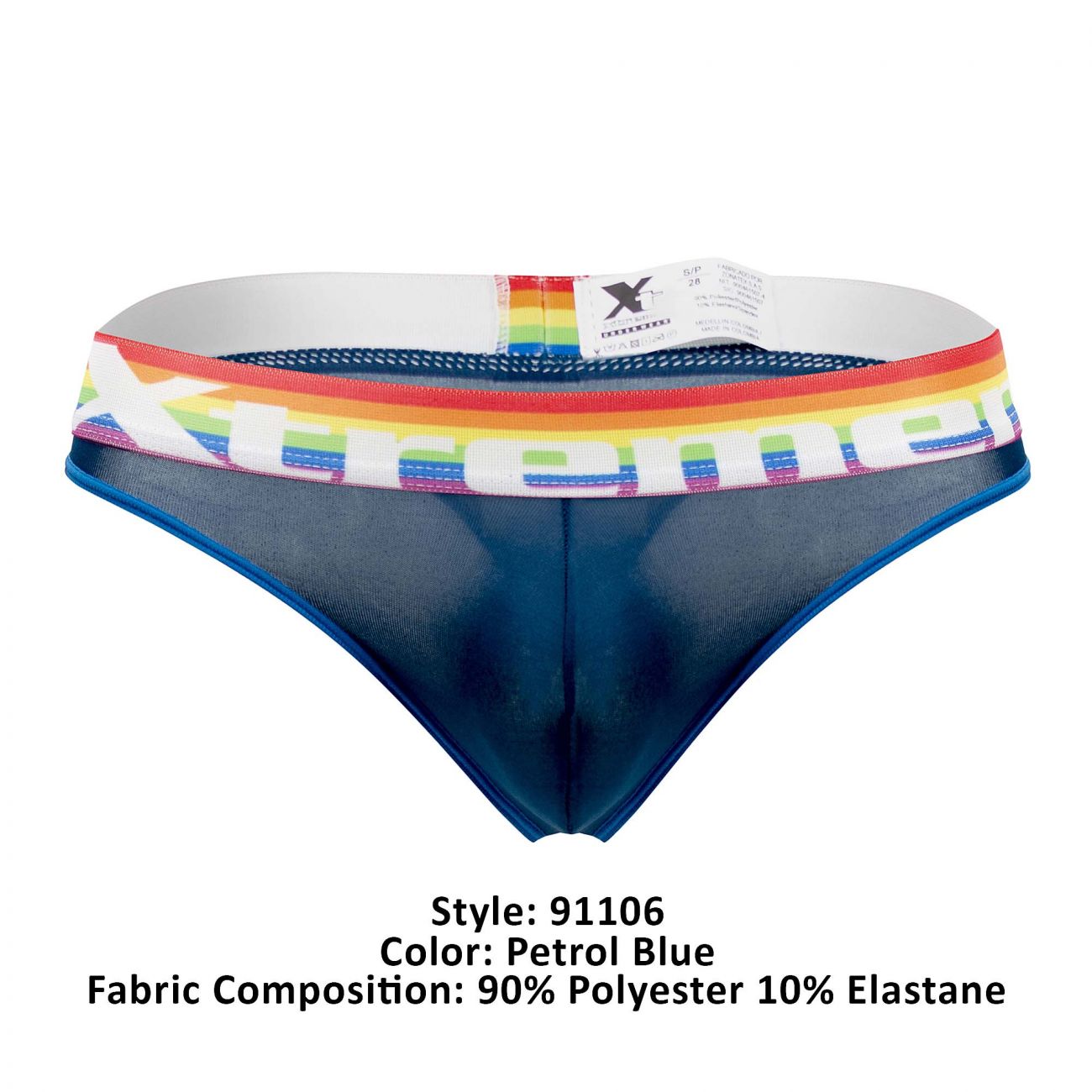 Xtremen 91106 Pride Thongs Black