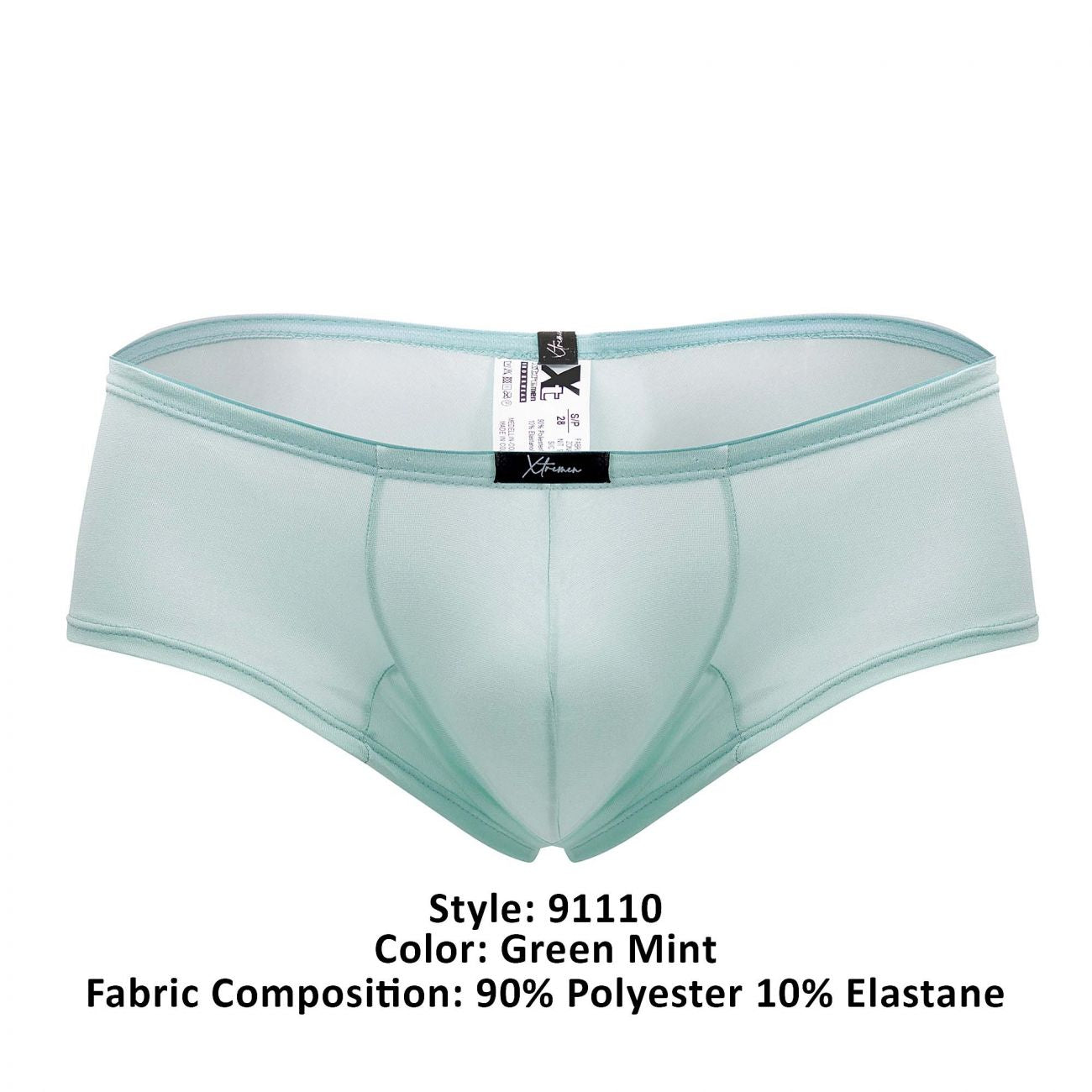 Xtremen 91110 Ultrasoft Microfiber Trunks Mint Green