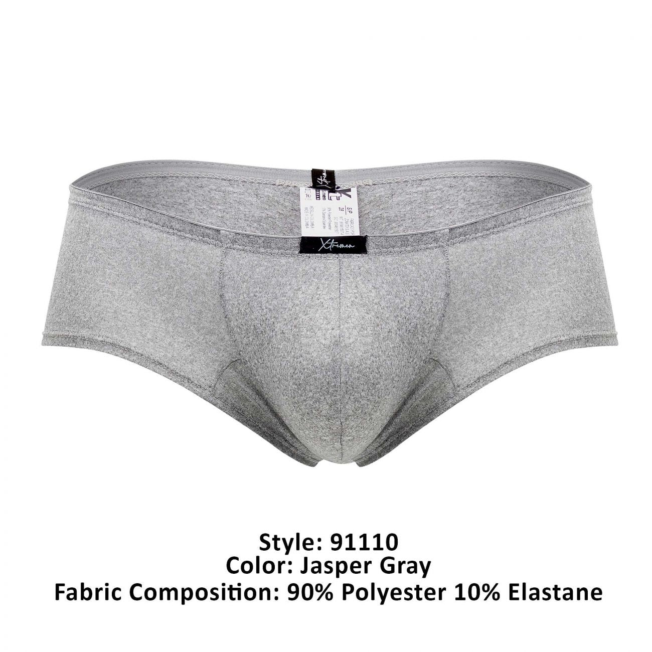 Xtremen 91110 Ultrasoft Microfiber Trunks Jasper Grey