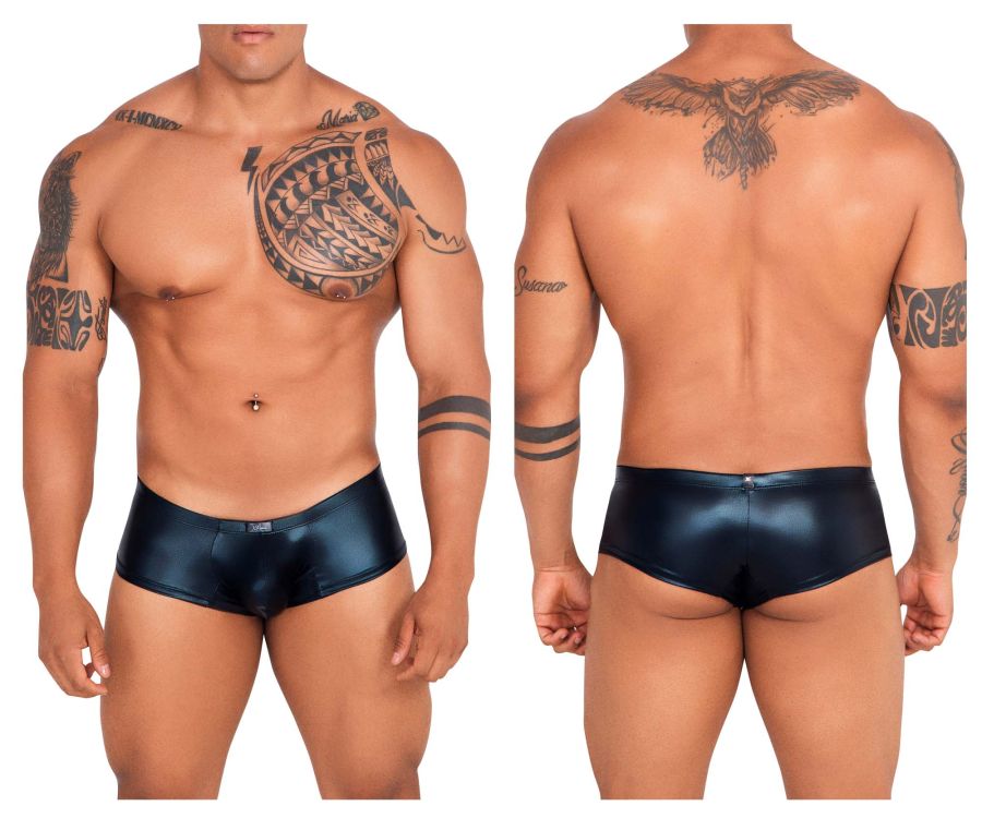 Xtremen 91115 Metallic Briefs Black