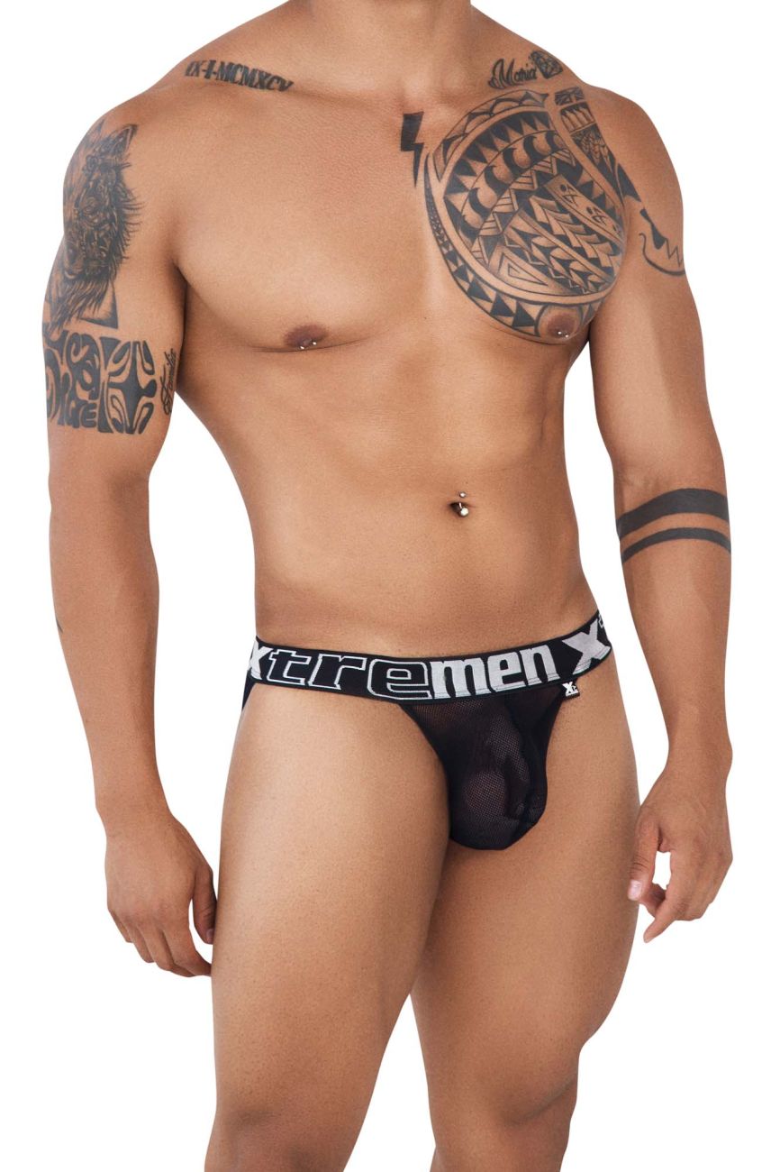 Xtremen 91136 Sexy Mesh Bikini Black