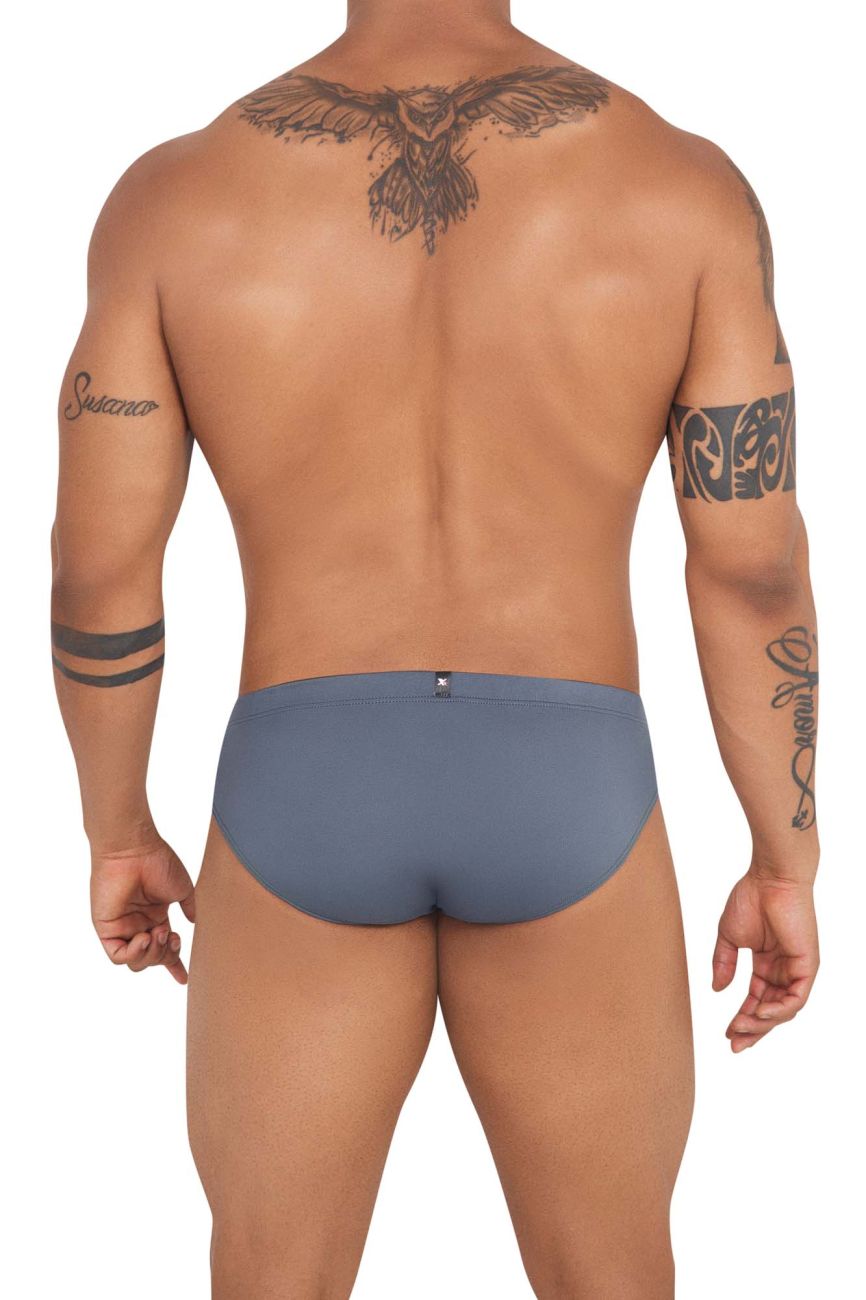 Xtremen 91142 Ultra-soft Briefs Dark Gray