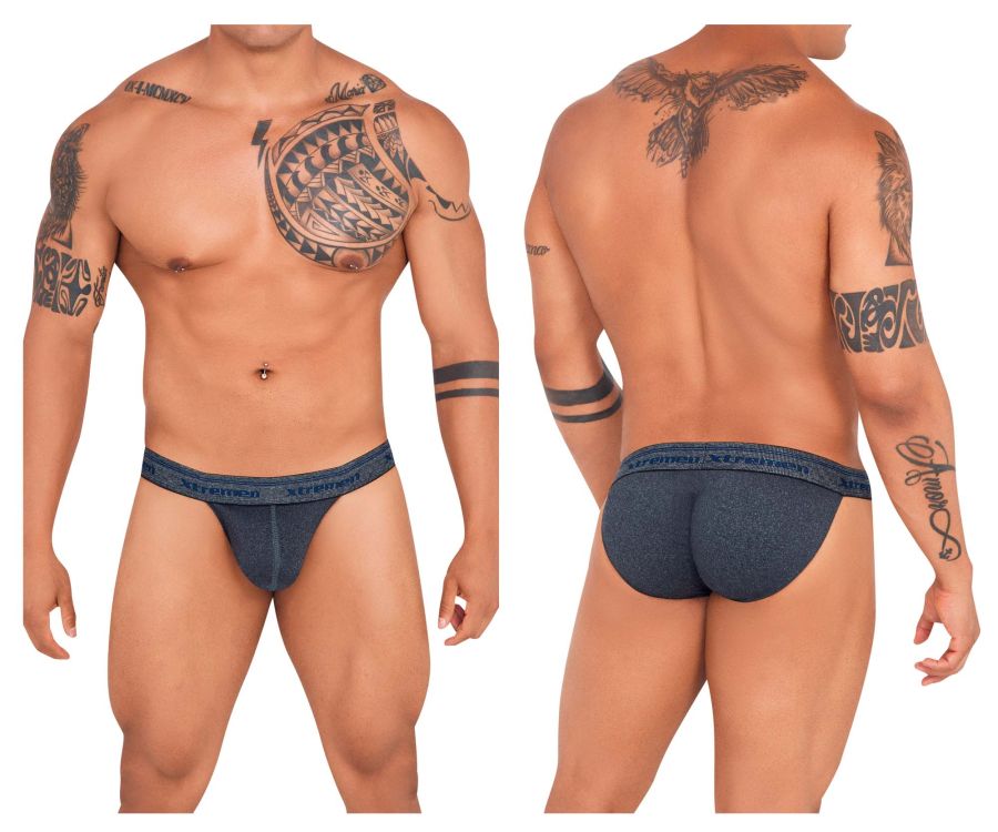 Xtremen 91143 Ultra-soft Bikini Gray Cross