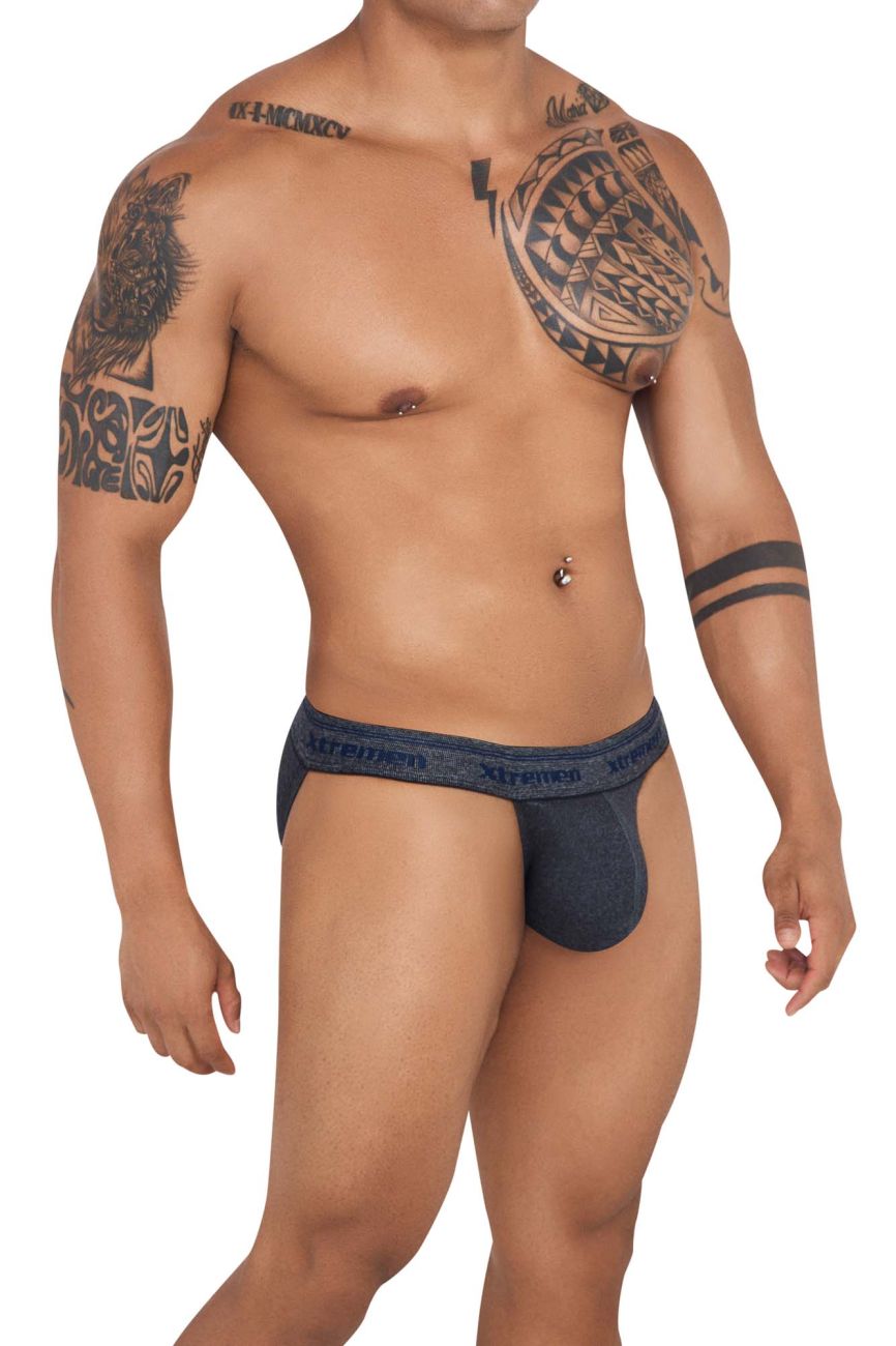 Xtremen 91143 Ultra-soft Bikini Gray Cross