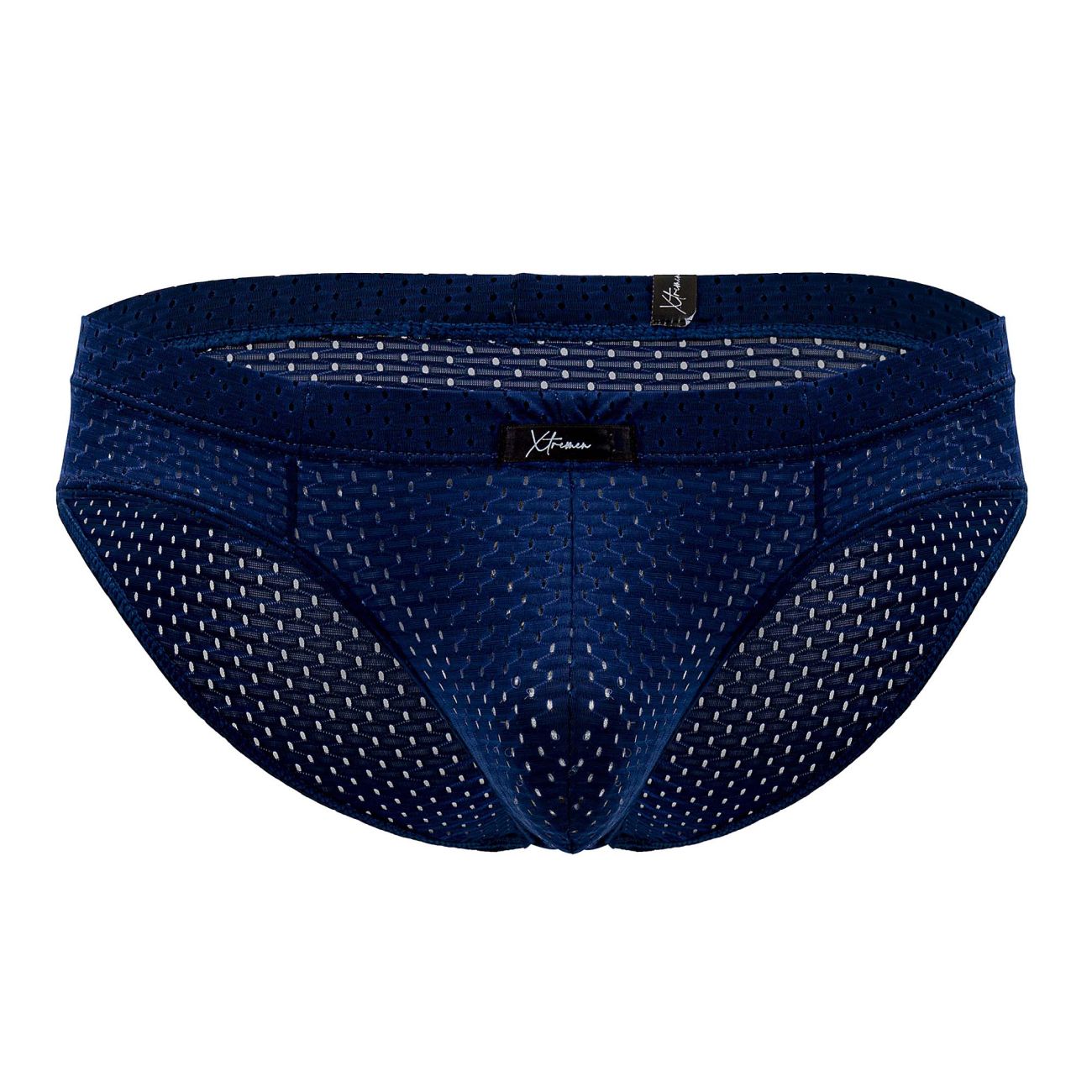 Xtremen 91169 Mesh Briefs Navy