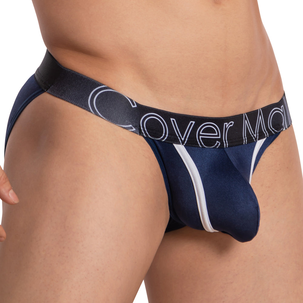Cover Male Color Me Lined Pouch Bikini Navy