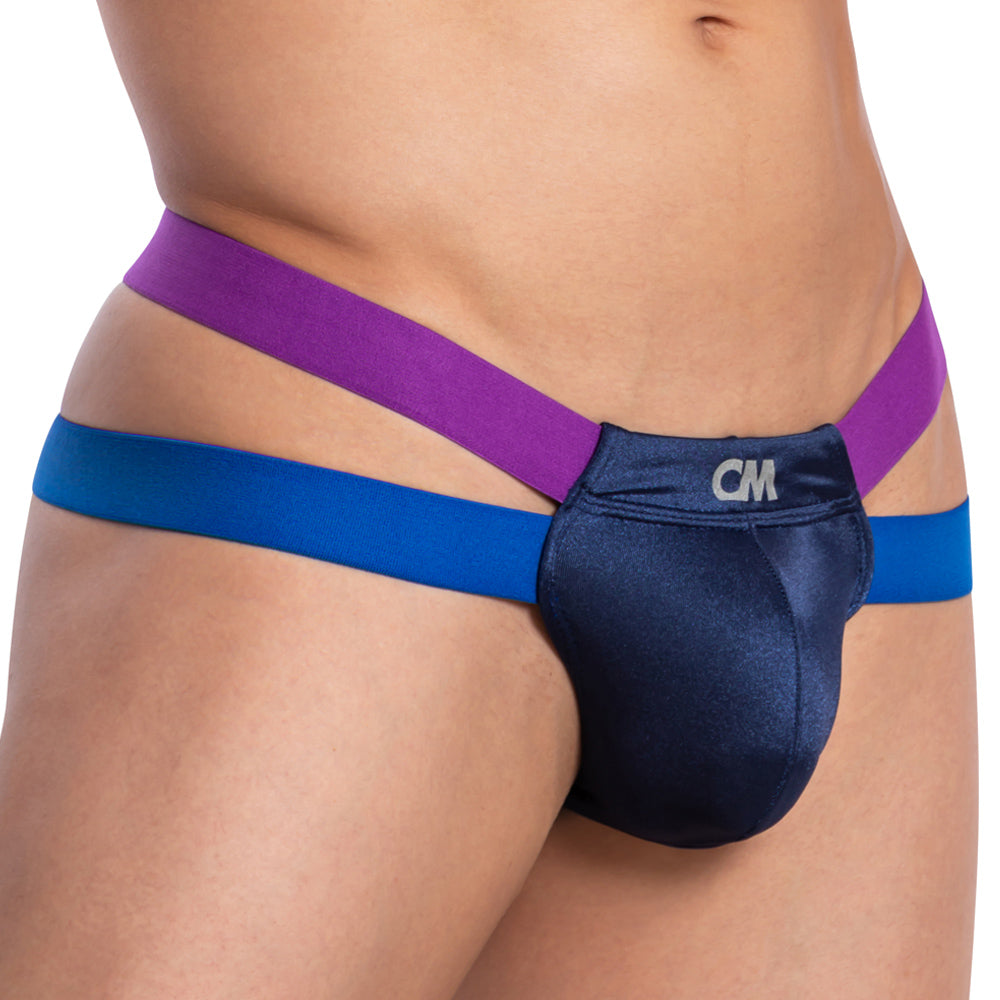Cover Male Wide Strap Beauty Thong Navy