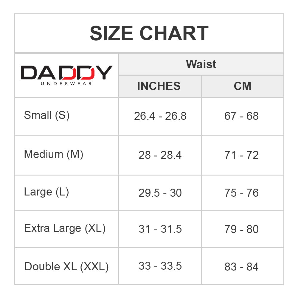 Daddy DDJ030 Centerseam Pouch Mesh Panel Brief Underwear Black Plus Sizes