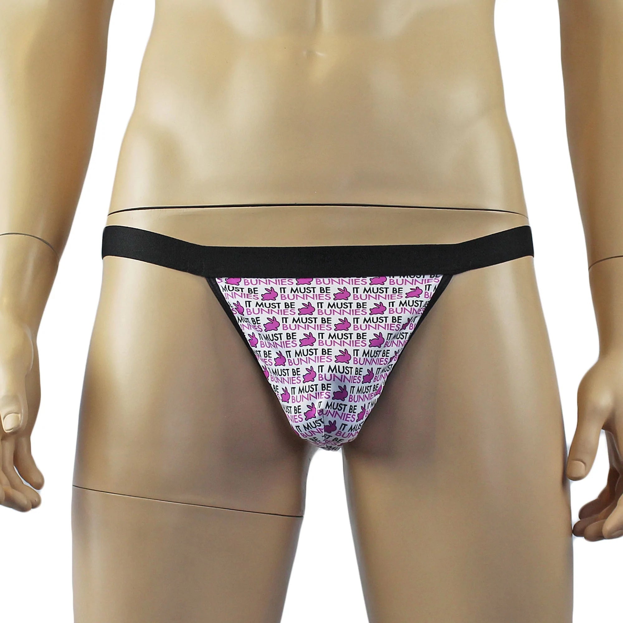 SALE - Mens Must Be Easter G string Thong with Elastic Band