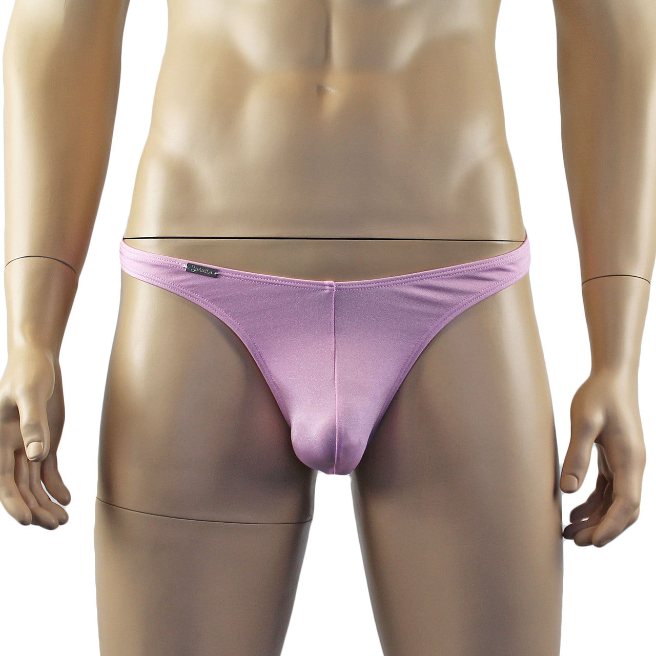 Mens Lycra G string Thong Underwear Lingerie (baby pink plus other colours)