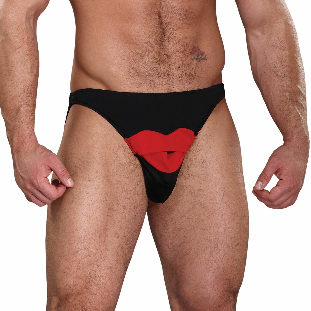 SALE - Red Lips Mens Novelty Brief