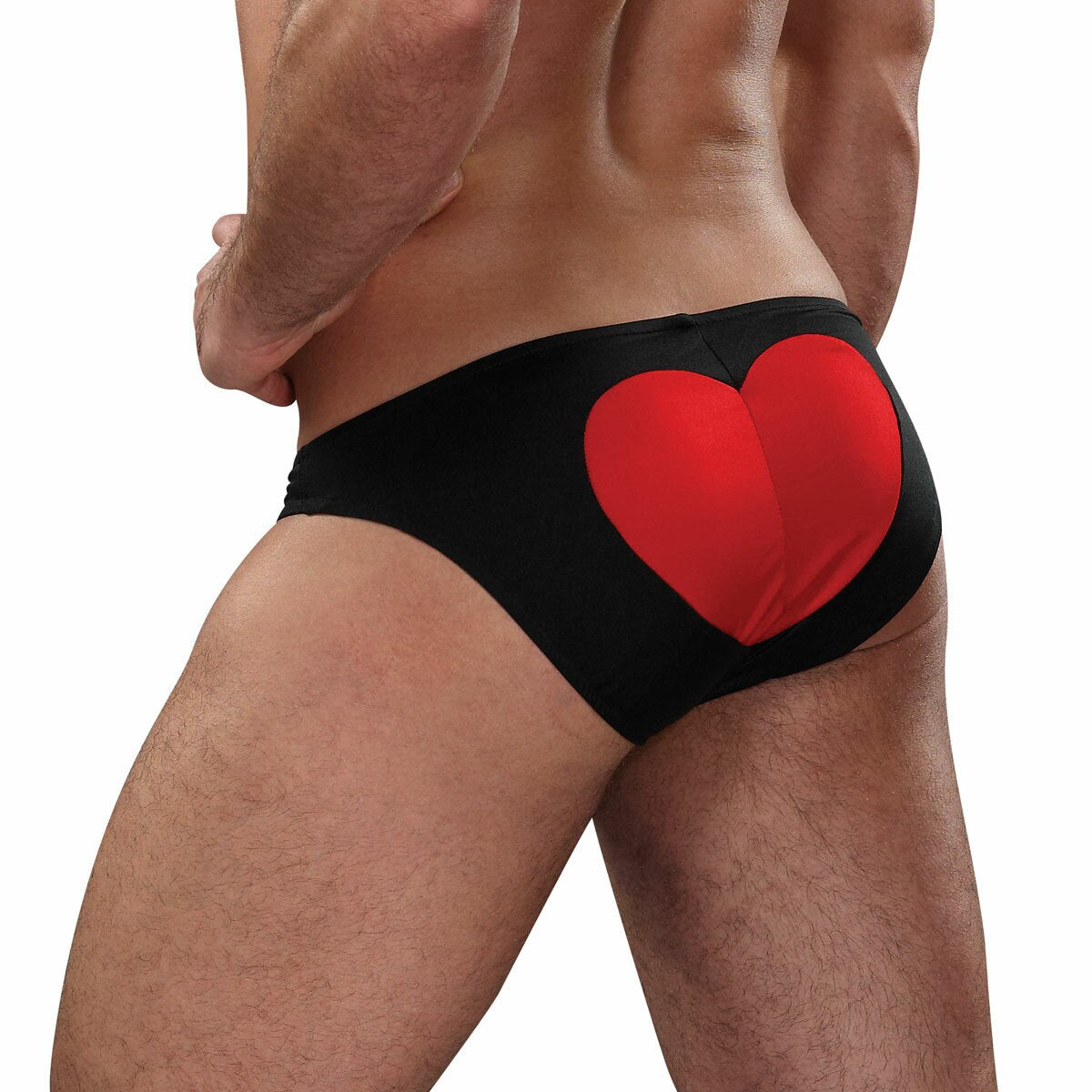 Mens Kiss My Love Heart Brief