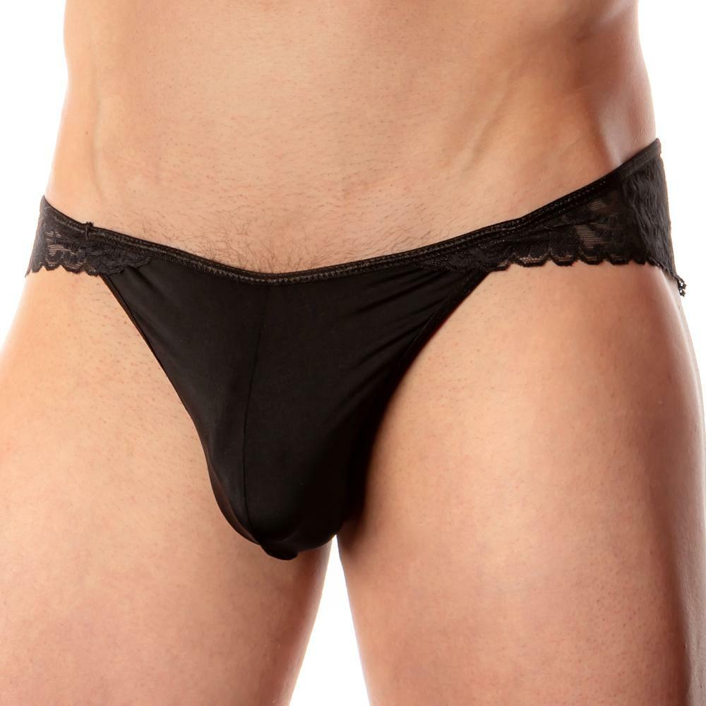 JCSTK - Secret Male Mens Carnation Bikini Brief Black