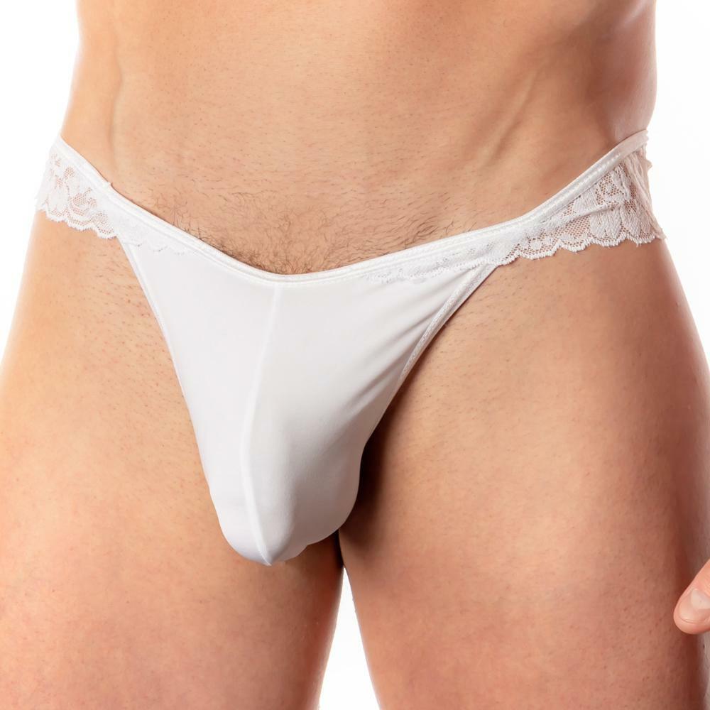 JCSTK - Secret Male Mens Carnation Bikini Brief White