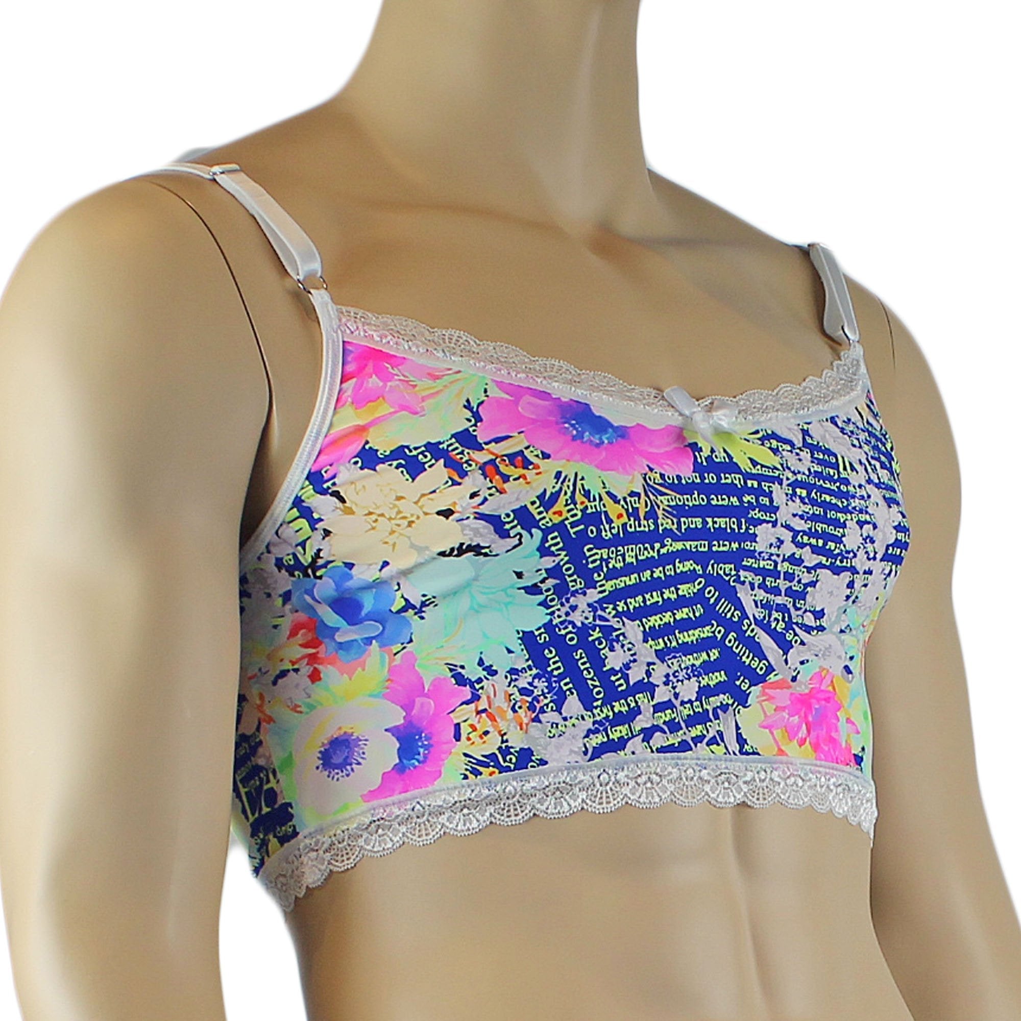 Mens Suzanne Floral Camisole Crop Top