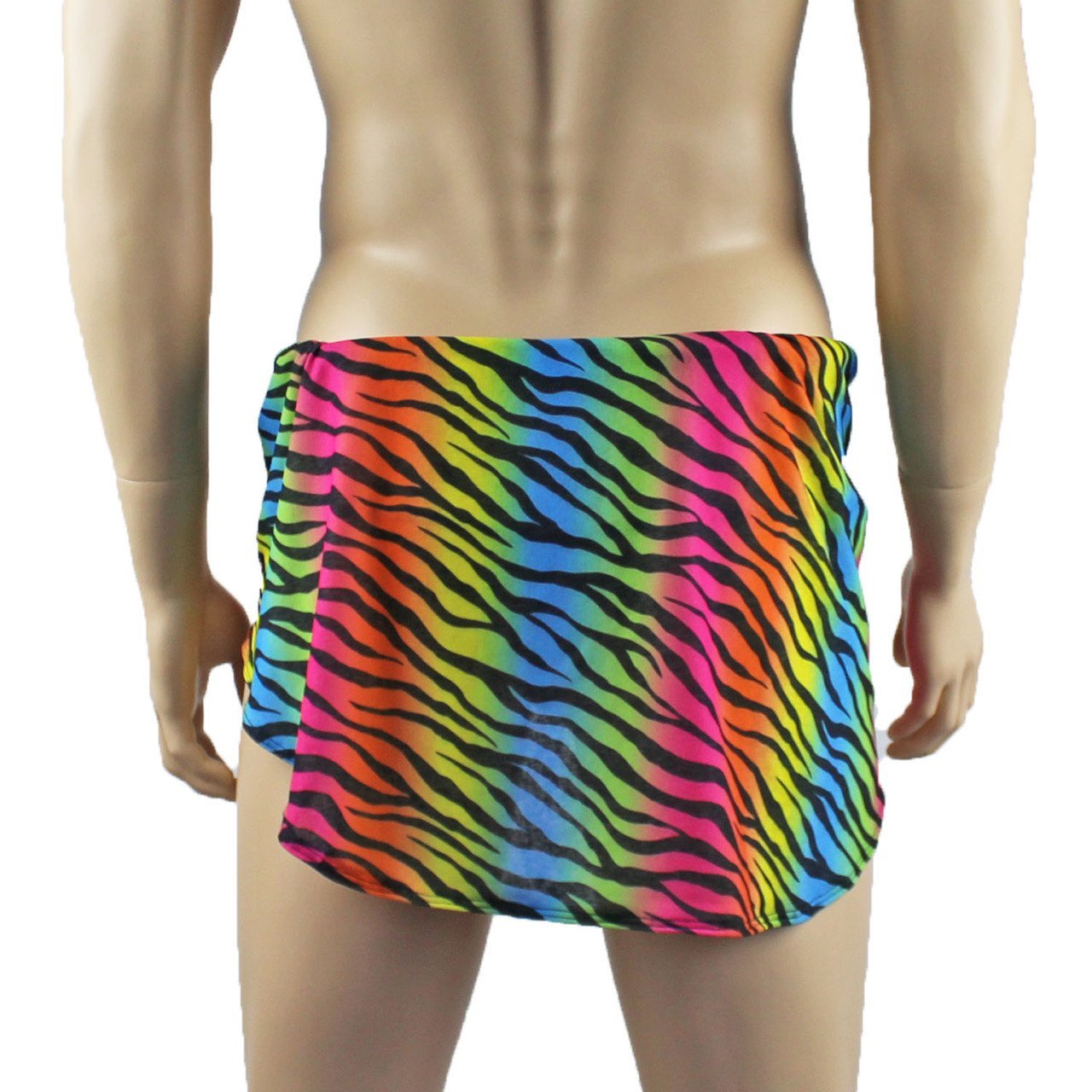 Mens Zebra Gay Pride Festival Sarong, Loin Cloth & G string